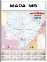 I - Mapa Mato Grosso do Sul -  MS